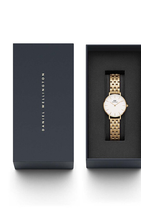 Daniel Wellington zegarek Petite 28 5-Link złoty DW00100614