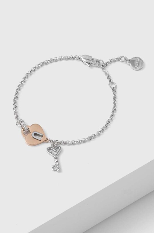 Furla bratara zirconiu cubic argintiu FJ0805BTU