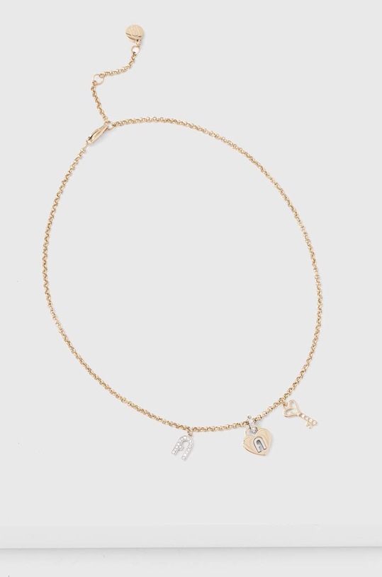 Κολιέ Furla ζιρκόνια χρυσαφί FJ0811NTU