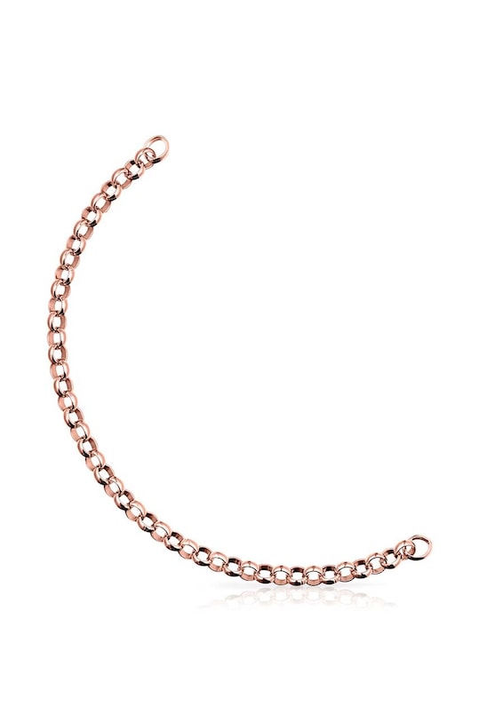 Stříbrné náušnice Tous Hold stříbro zlatá 1001279400