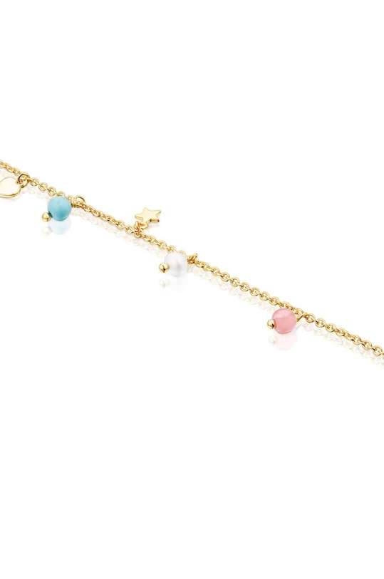 Akcesoria Tous bransoletka na kostkę pozłacana Cool Joy 1003191100 złoty