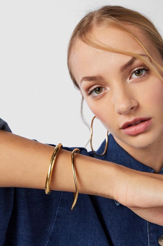 Tous bransoletka ze srebra pokrytego złotem Hav 1003515190 złoty