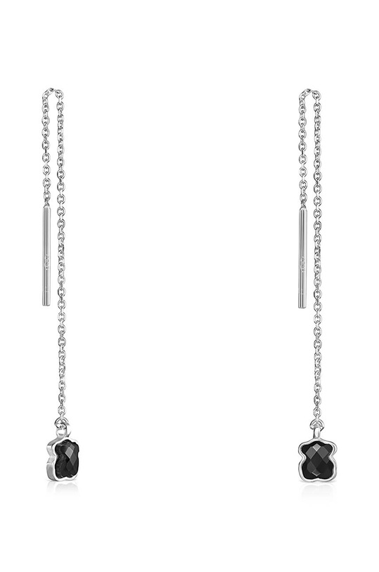 Tous kolczyki srebrne Mini Onix srebro srebrny 1001938700