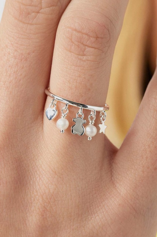 Tous pierścionek srebrny 14 Cool Joy srebrny 1003198414