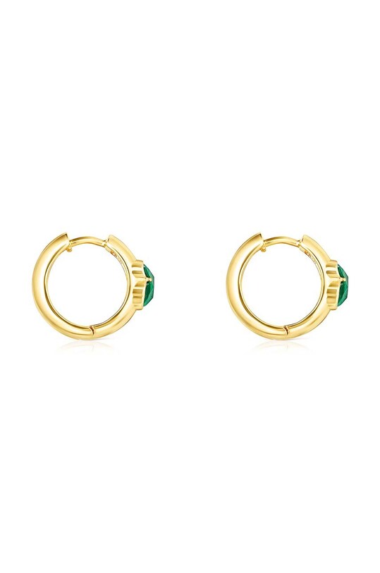 Срібні сережки з позолотою Tous Icon Color 1003387600 золотий AA00