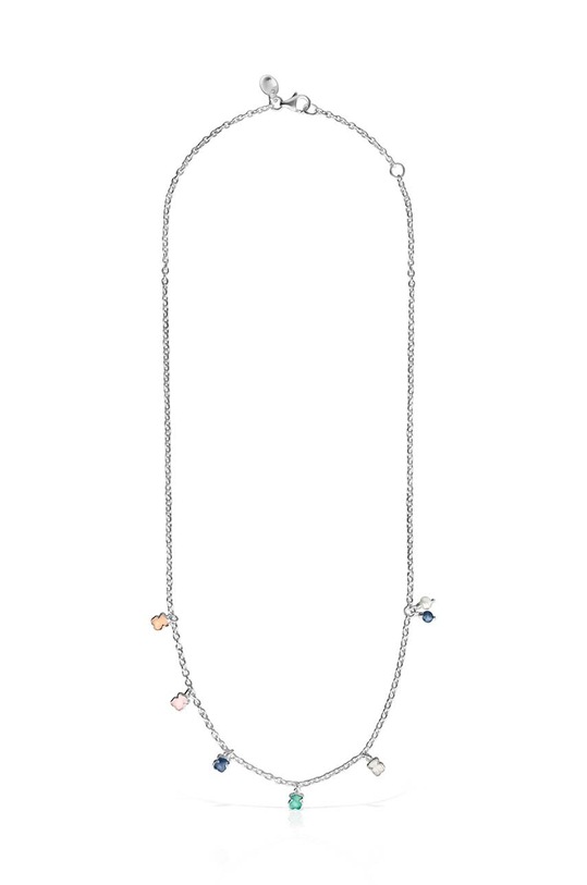 Tous naszyjnik srebrny Mini Color 1002076100 srebrny AA00