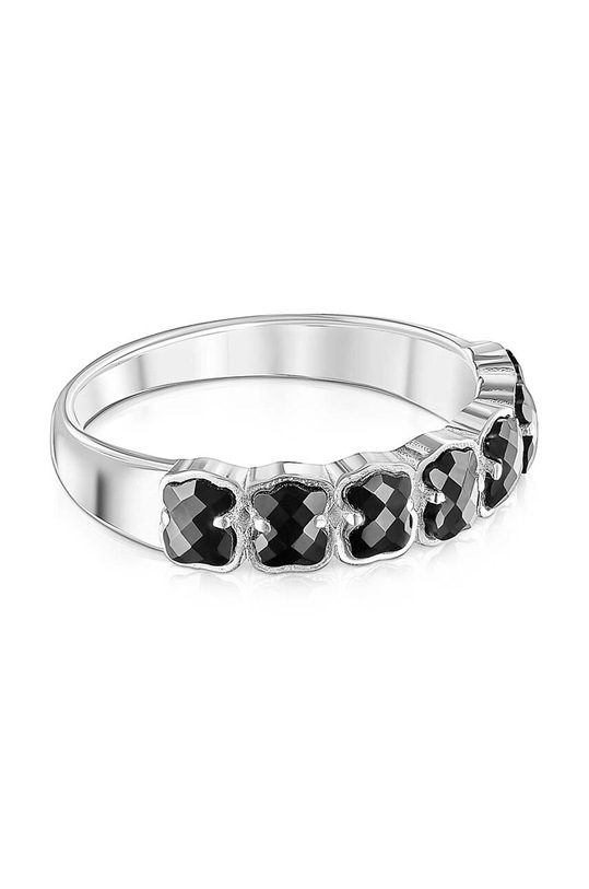 Ασημένιο δαχτυλίδι Tous Mini Onyx 1001943314 ασημί AA00