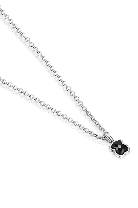 Аксессуары Серебряное колье Tous Mini Onix 1001938200 серебрянный