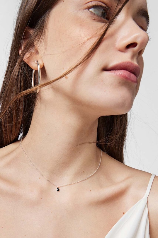 Tous naszyjnik srebrny Mini Onix 1001938200