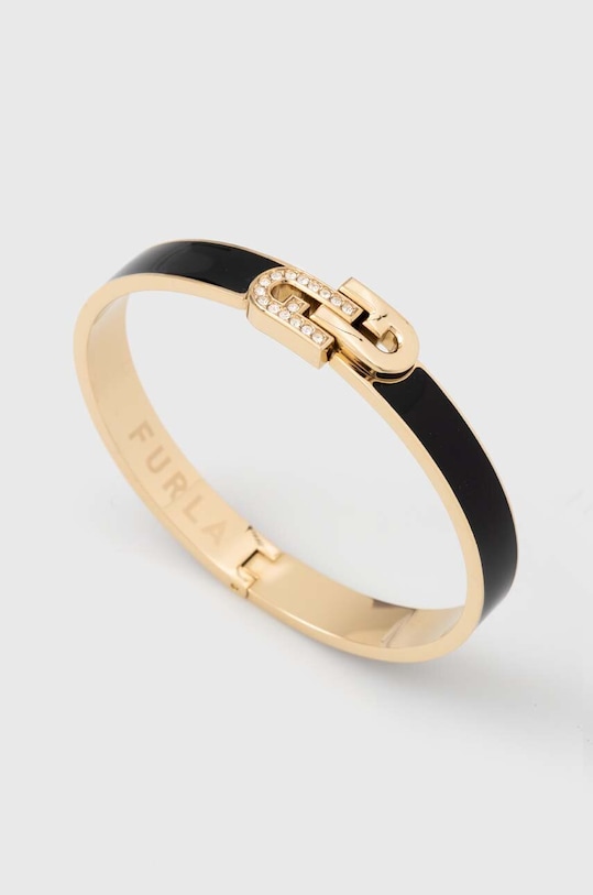 Furla bransoletka cyrkonia czarny FJ0121BT