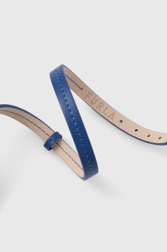 Кожаный браслет Furla FJ0409BTU тёмно-синий AA00