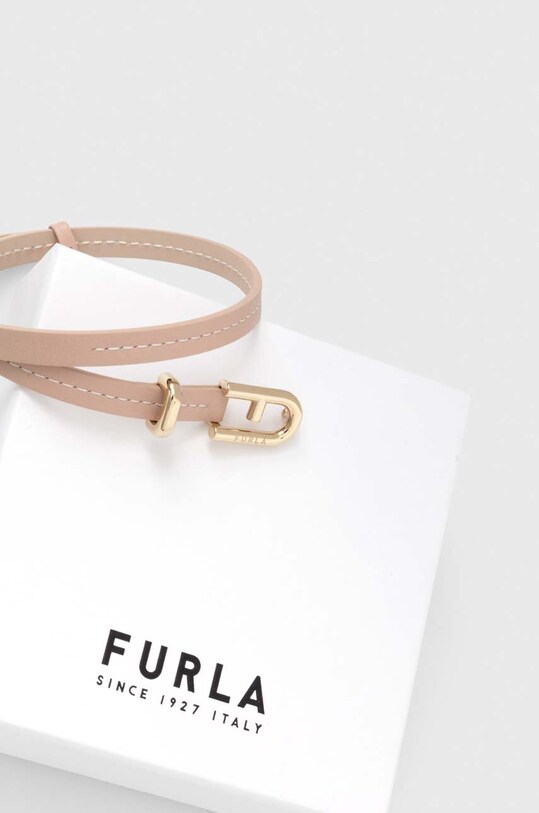 Accesorii Furla bratara de piele FJ0411BTU roz