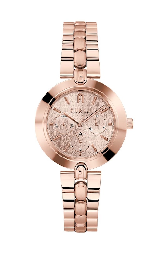 Ρολόι Furla ροζ WW00030005L3