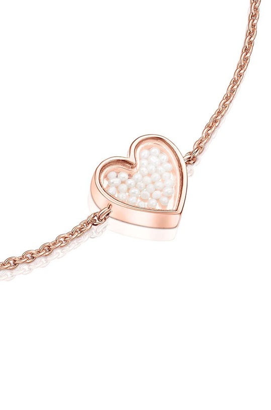 Akcesoria Tous bransoletka ze srebra pokrytego złotem Areia 1003512300 złoty