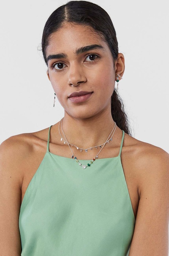 Stříbrný náhrdelník Tous Fragile Nature 1003460500