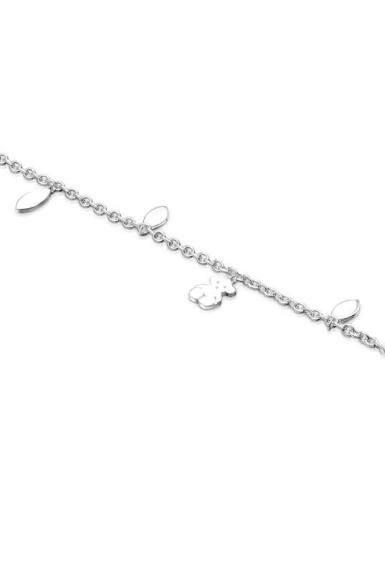 Akcesoria Tous bransoletka srebrna Fragile Nature 1003461400 srebrny