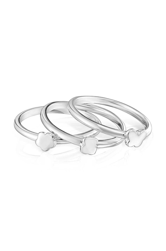 Сребърен пръстен Tous (3 броя) 1003877210 сребърен AA00