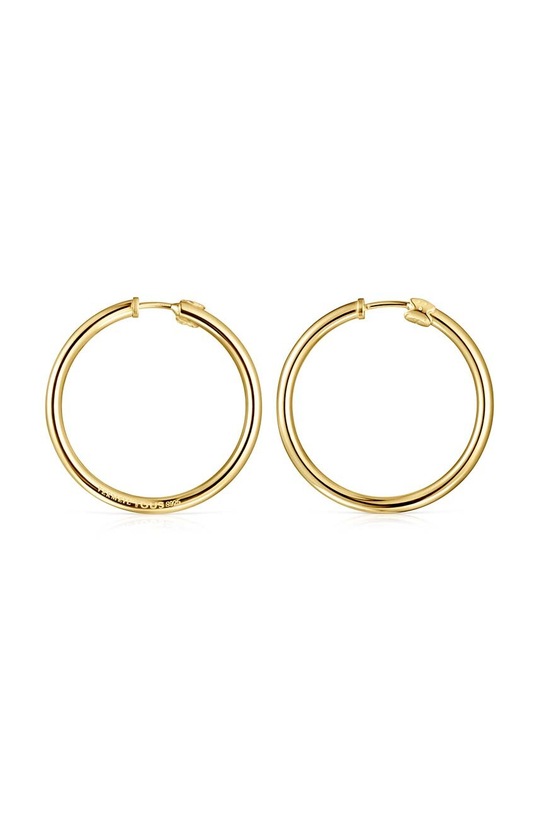 Tous kolczyki ze srebra pokrytego złotem Basics 1002124700 złoty AA00