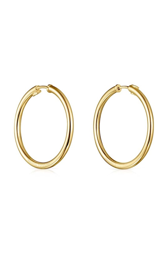 Akcesoria Tous kolczyki ze srebra pokrytego złotem Basics 1002124700 złoty