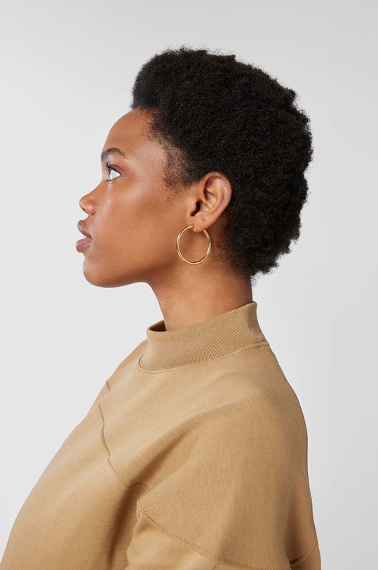 Tous kolczyki ze srebra pokrytego złotem Basics złoty 1002124700