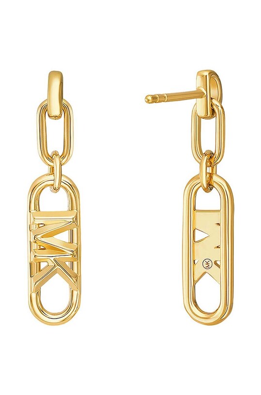 Michael Kors kolczyki srebrne MKC164400710 złoty AA00