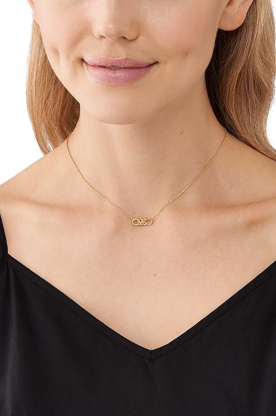 Doplnky Strieborný náhrdelník Michael Kors MKC164200710 zlatá