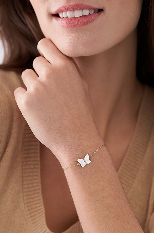 Fossil bransoletka JF04425710 złoty