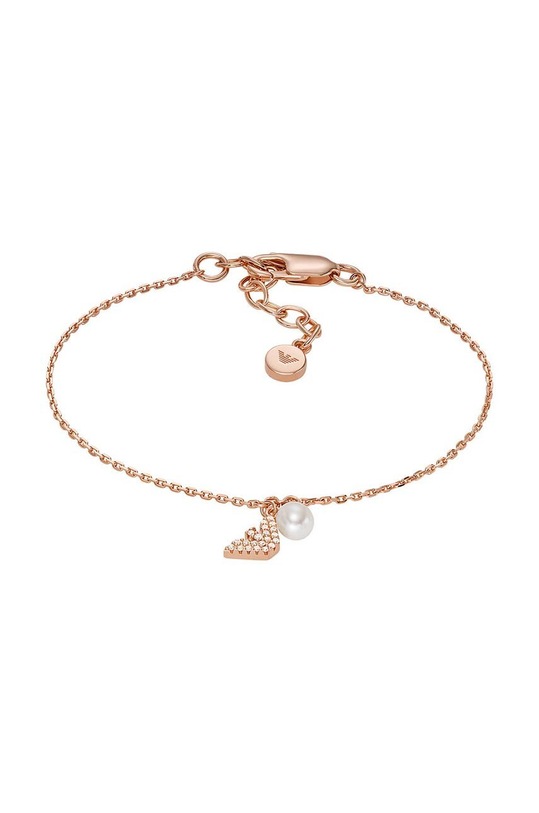 Narukvica Emporio Armani srebro zlatna EG3575221