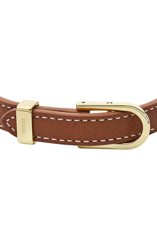 Fossil bratara de piele JF04512710 maro AA00