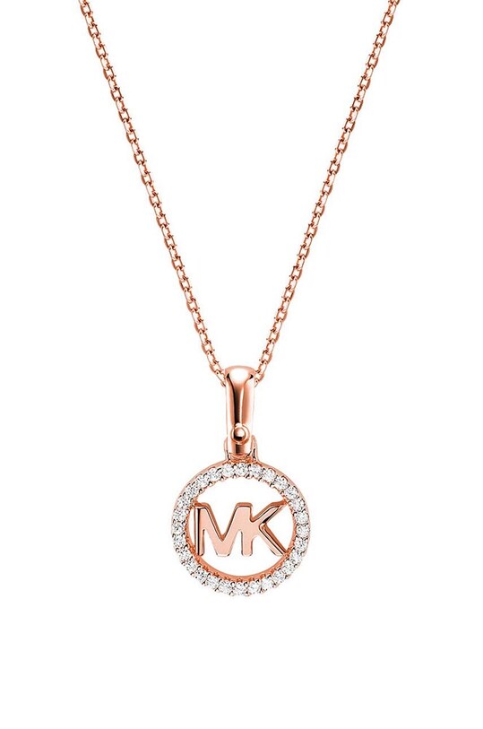 Michael Kors naszyjnik ze srebra pokrytego złotem srebro złoty MKC1108AN791