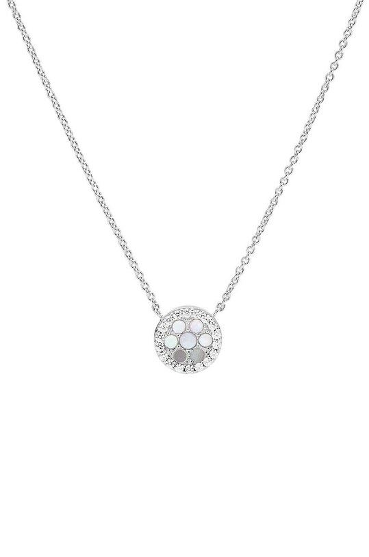 Колие Fossil сребърен JFS00520040