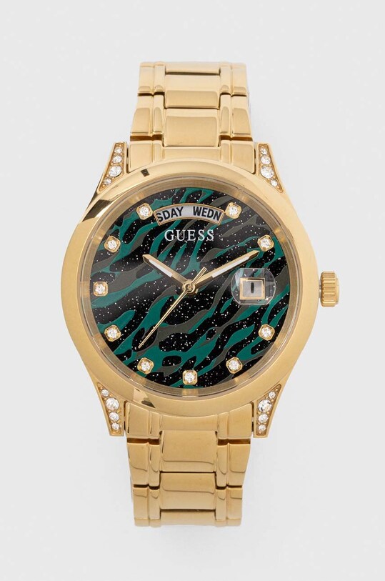 Guess zegarek złoty GW0047L3