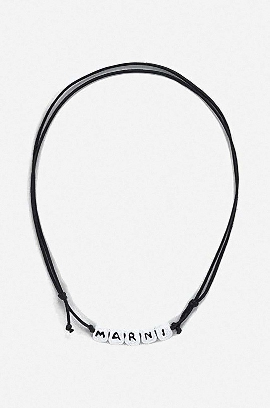 Marni colier negru COZB0069A0.M2000