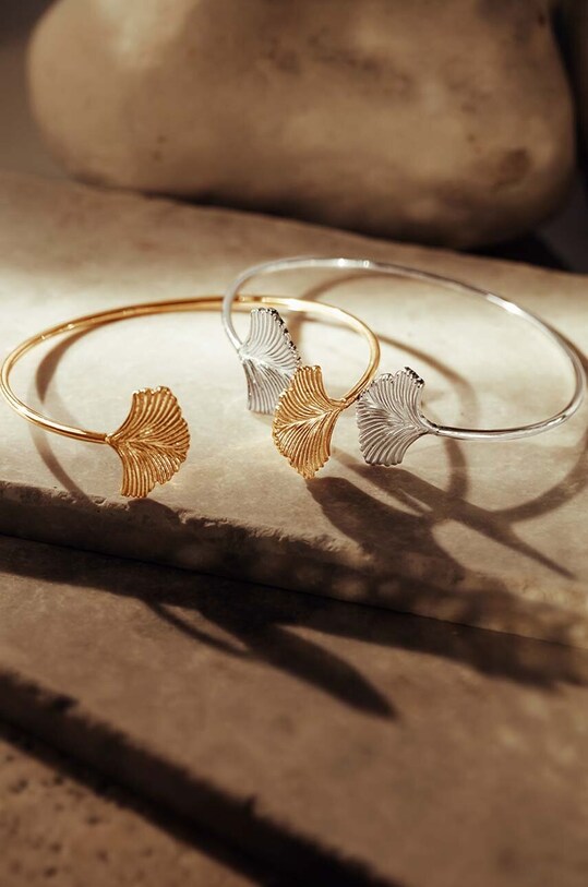 Позолоченный браслет Lilou Ginko 138/BRA золотой