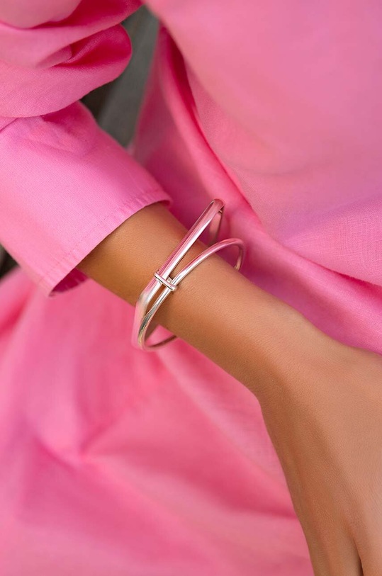 Doplnky Pozlátený náramok Lilou California 139/BRA strieborná