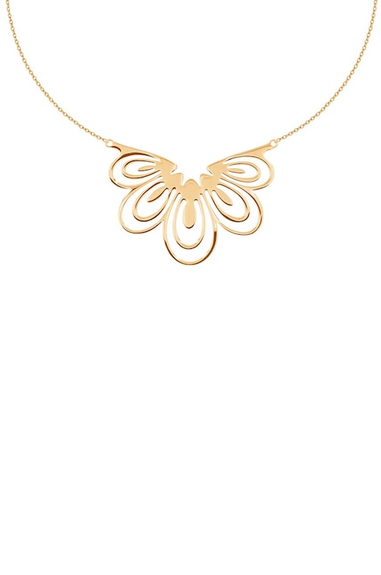 Позолочене кольє Lilou Paw золотий 122/50/LAN