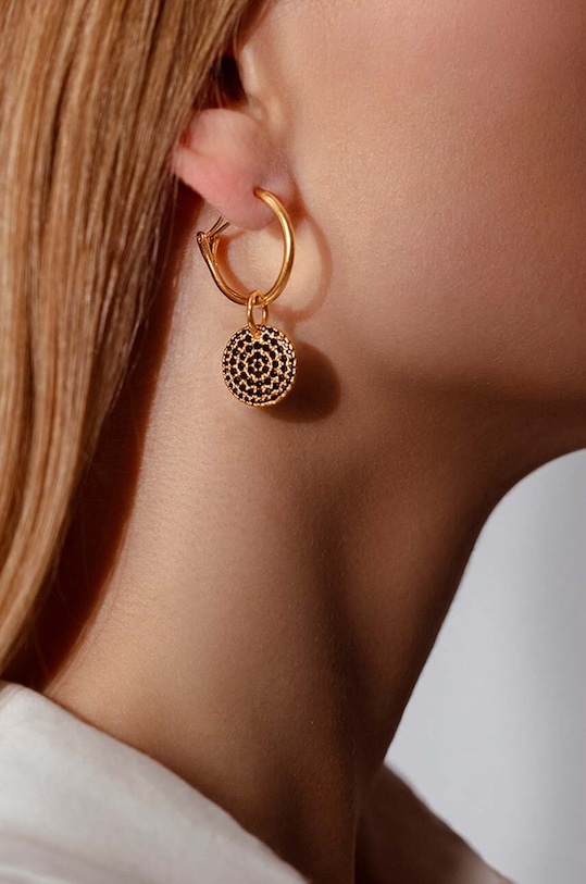 Pozlaćene naušnice Lilou California A03/MARKET/ANS/5 zlatna AA00