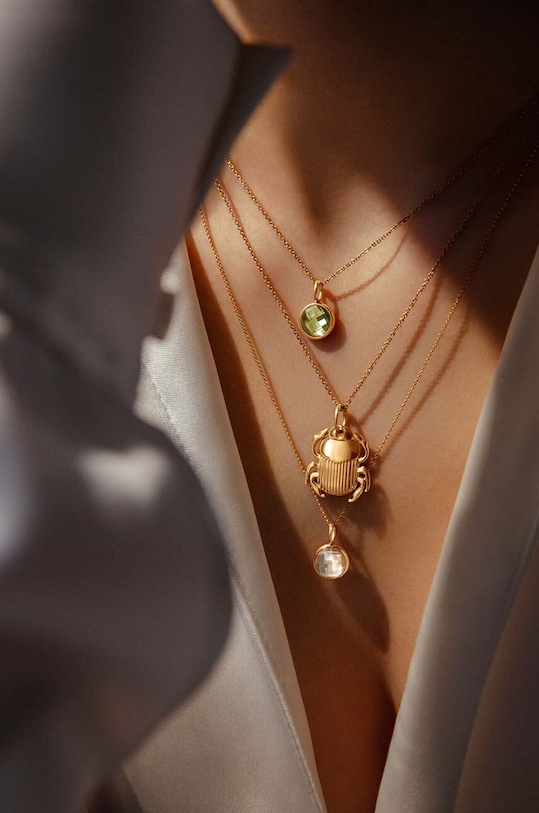 Lilou colier placat cu aur One A03/MARKET/ANS/13 aur AA00