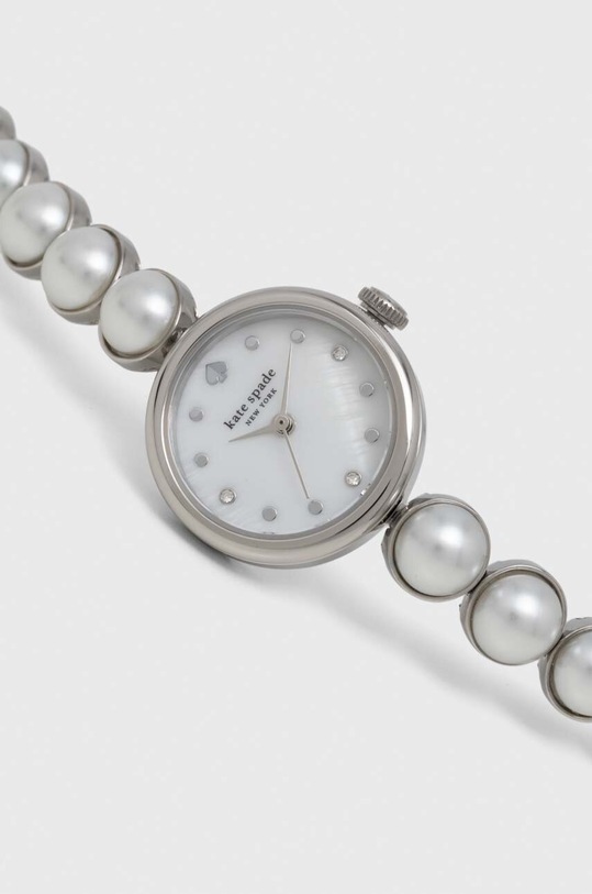 Doplňky Hodinky Kate Spade KSW1775 stříbrná