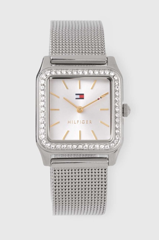 Hodinky Tommy Hilfiger strieborná 1782608