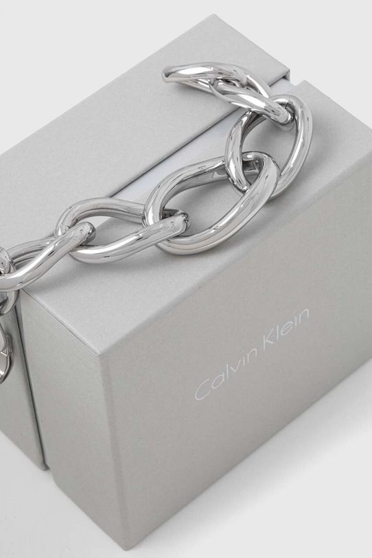 Dodaci Narukvica Calvin Klein KJ1PMB0002 srebrna