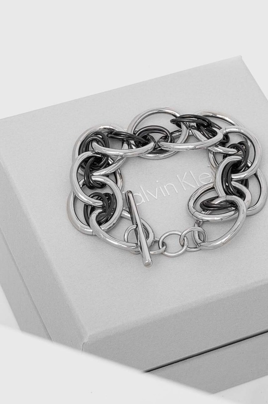 Accesorii Calvin Klein bratara KJ1QBB2001 argintiu