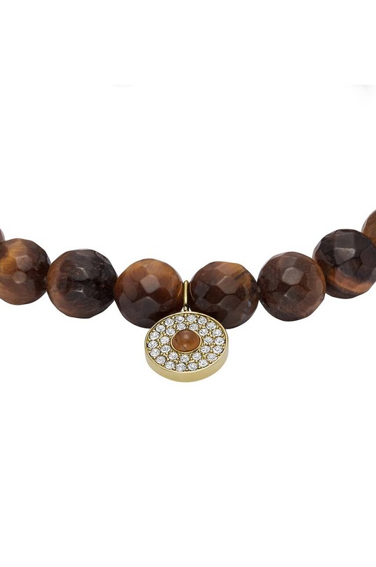 Fossil bransoletka JF04324710 brązowy AA00