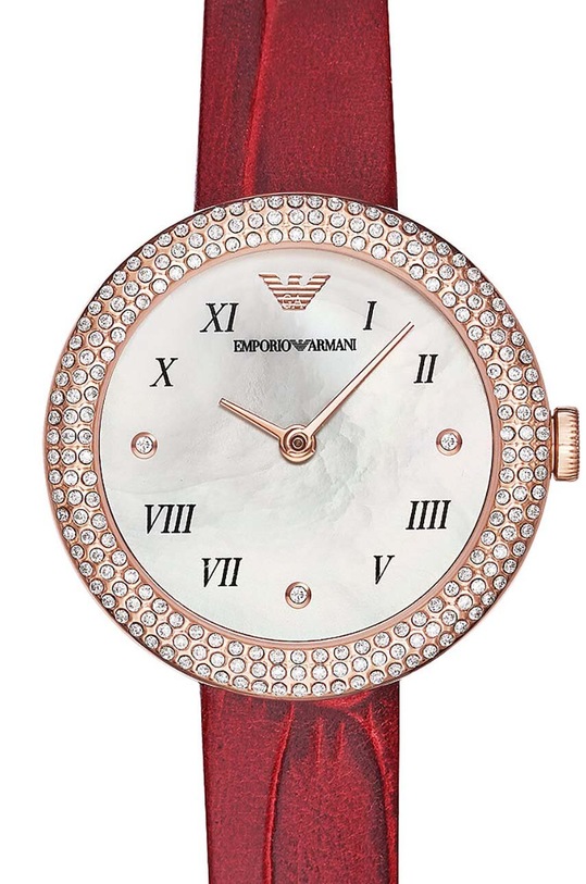 Emporio Armani zegarek AR11357 czerwony AA00