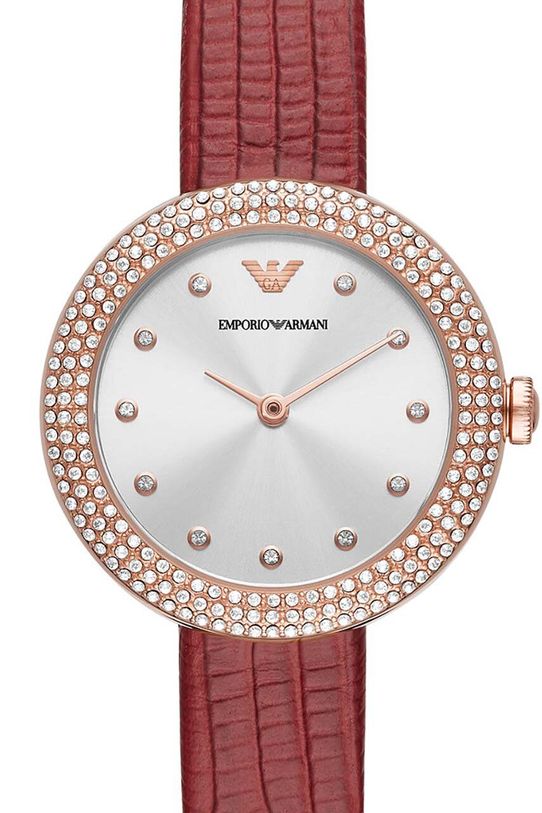 Emporio Armani zegarek AR11438 czerwony AA00