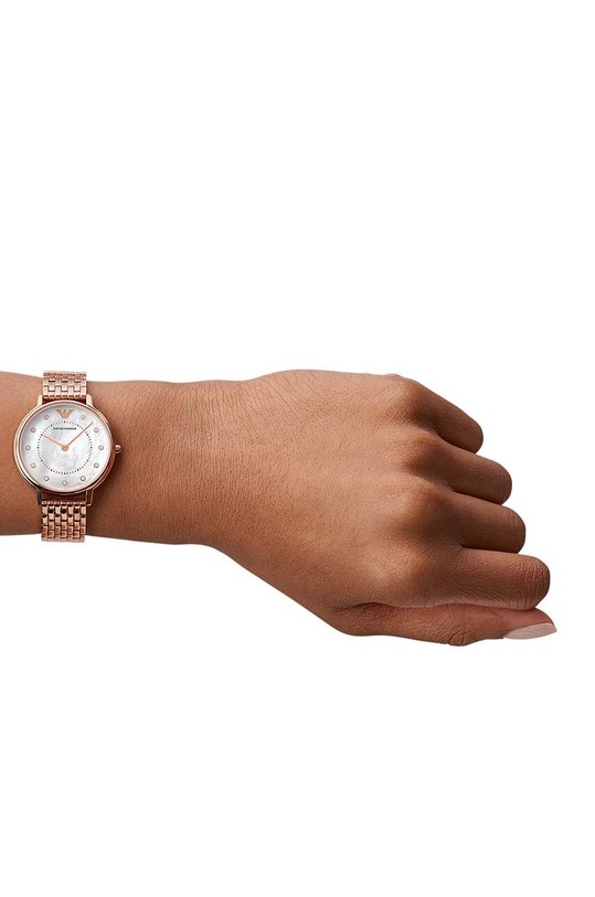 Emporio Armani zegarek różowy AR11006