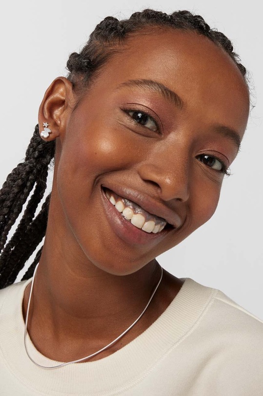 Tous kolczyki srebrne Sweet Dolls 1003409500 srebrny