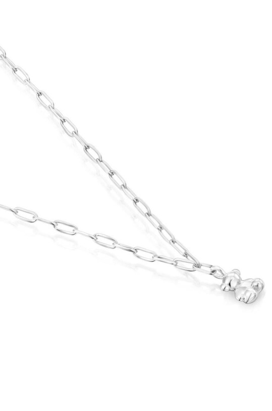 Аксессуары Серебряное колье Tous Bold Bear 1003885700 серебрянный