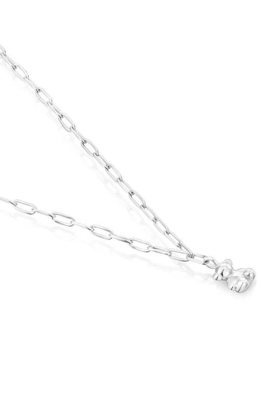 Doplňky Stříbrný náhrdelník Tous Bold Bear 1003885700 stříbrná