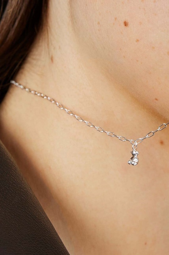 Stříbrný náhrdelník Tous Bold Bear stříbrná 1003885700